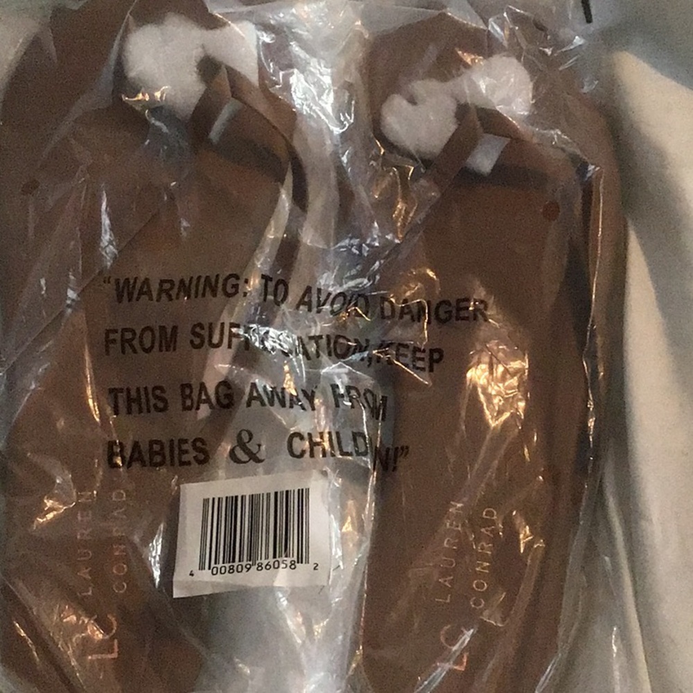 Lauren Conrad Tan Flip flops